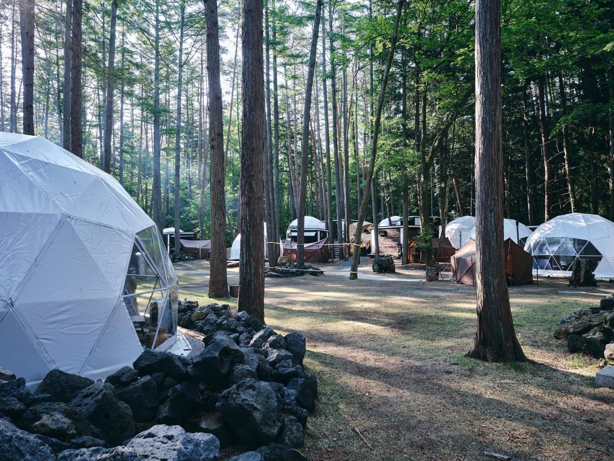 Glamping Villa Hanz Kawaguchiko 富士河口湖町 エクステリア 写真