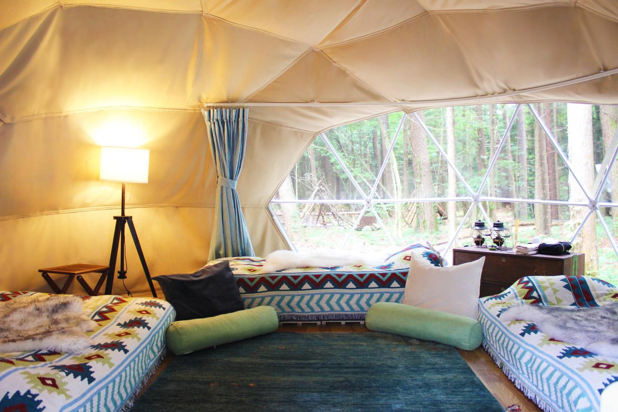 Glamping Villa Hanz Kawaguchiko 富士河口湖町 エクステリア 写真