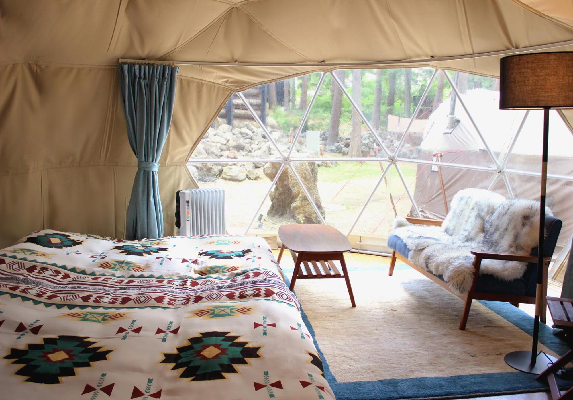 Glamping Villa Hanz Kawaguchiko 富士河口湖町 エクステリア 写真
