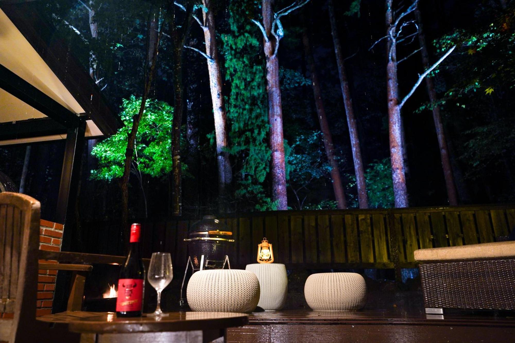 Glamping Villa Hanz Kawaguchiko 富士河口湖町 エクステリア 写真