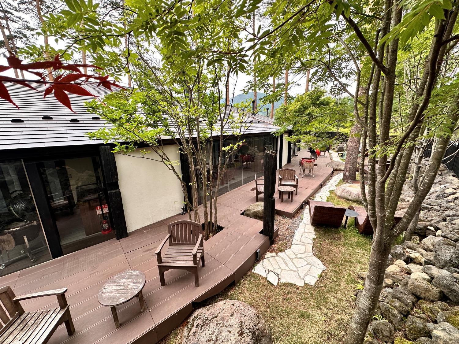 Glamping Villa Hanz Kawaguchiko 富士河口湖町 エクステリア 写真